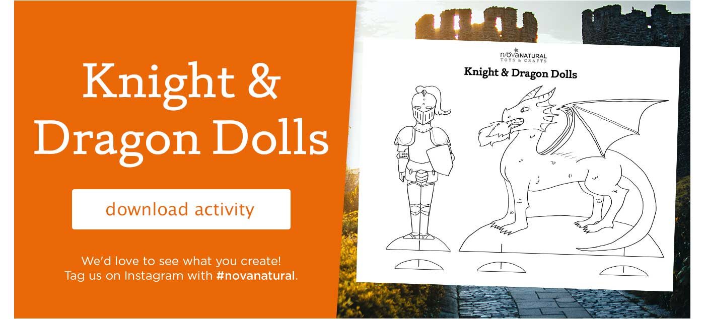 knight & dragon dolls