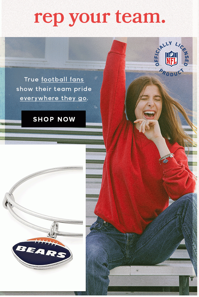 Shop our NFL collection and rep your team!