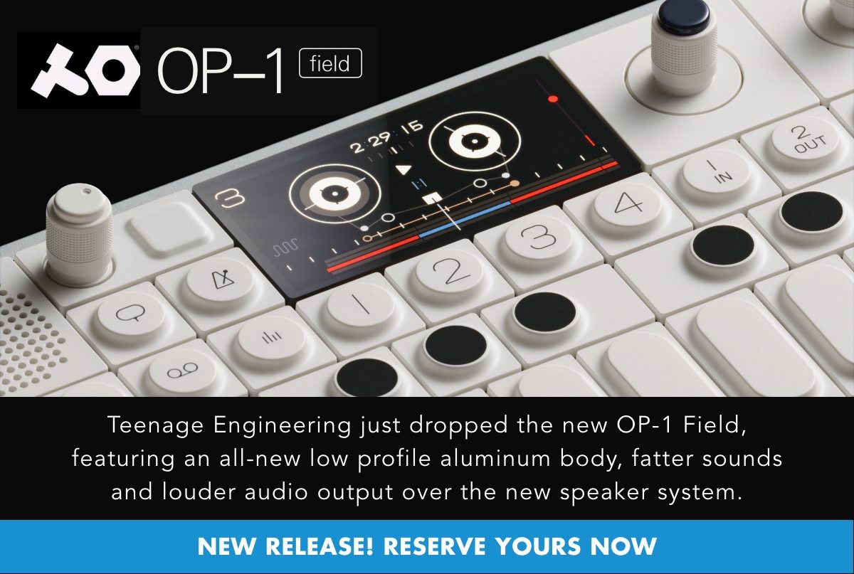 NEW! Teenage Engineering OP-1 Field