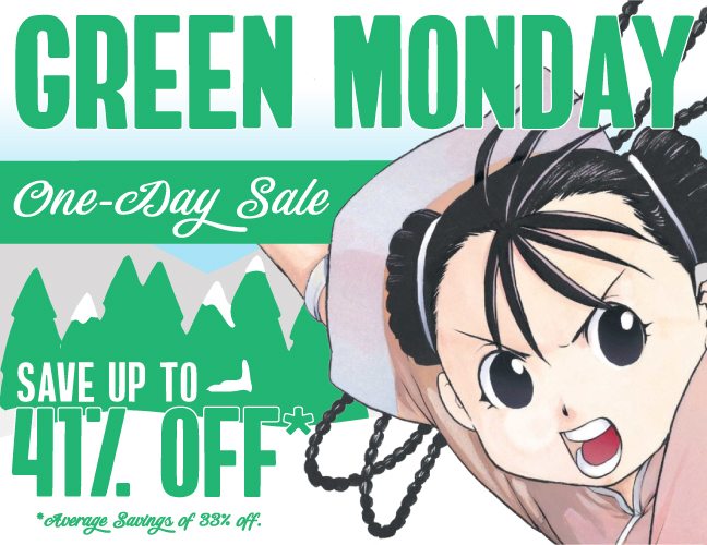 Green Monday One-Day Sale