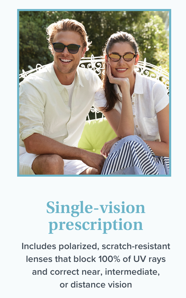 Single-vision prescription