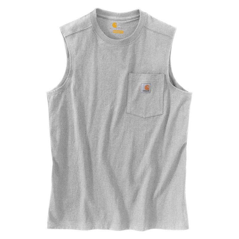 Carhartt Relaxed Fit Heavyweight Sleeveless Pocket T-Shirt