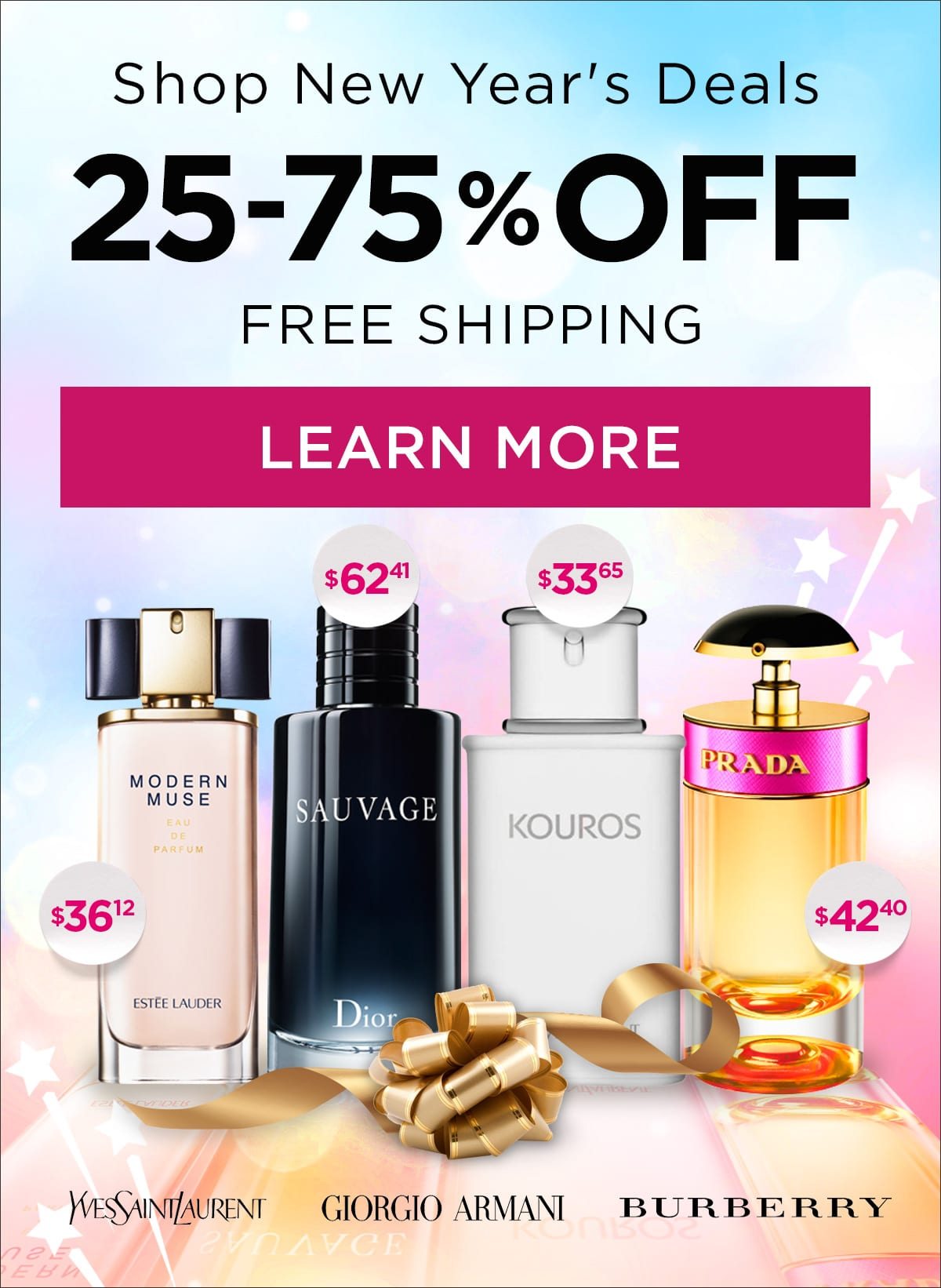 Perfume.com Shop New Year's Deals. 25-75% Off