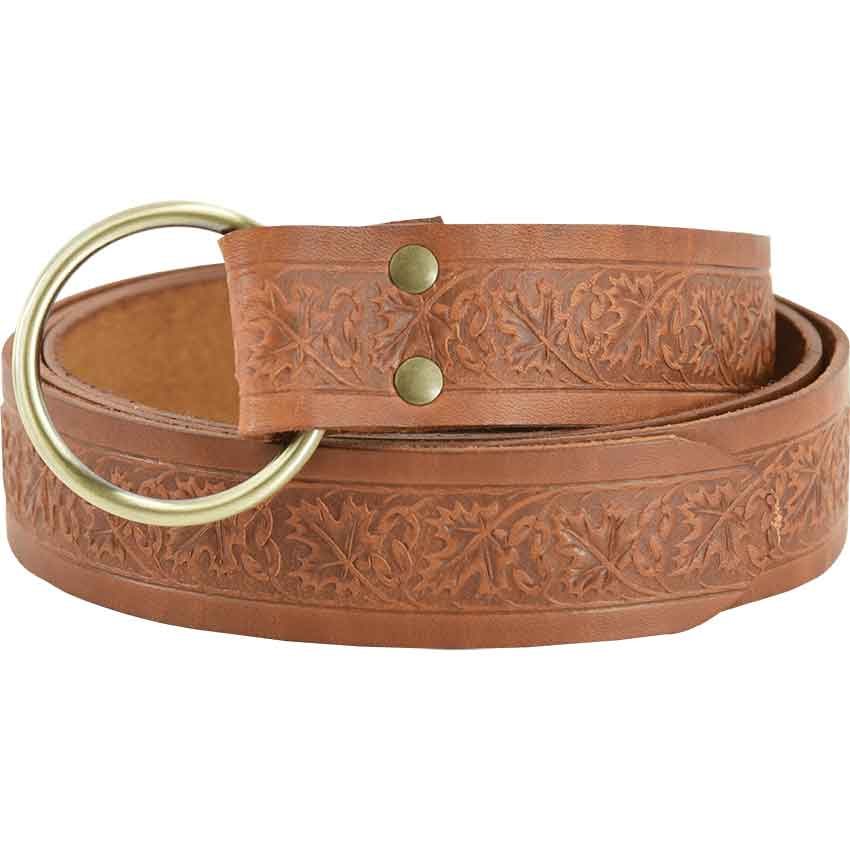 Image of Woodland Embossed Ring Belt