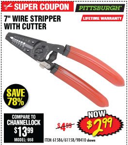 View 7 in. Wire Stripper with Cutter