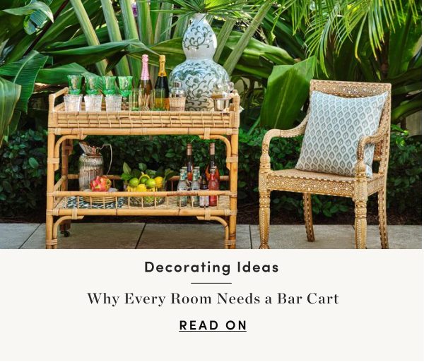 Why Every Room Needs a Bar Cart