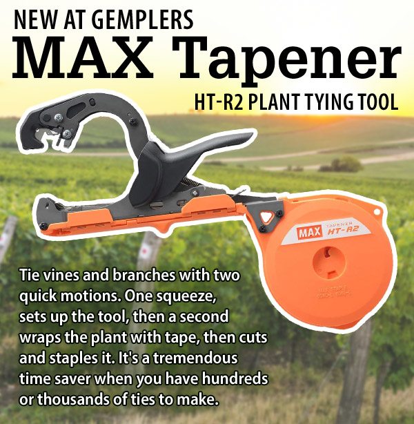 MAX Tapener Tying tool, new at Gemplers