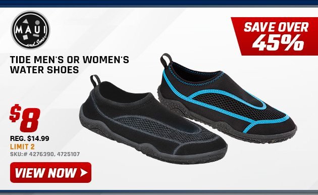 Maui & Sons Tide Men's or Women's Water Shoes