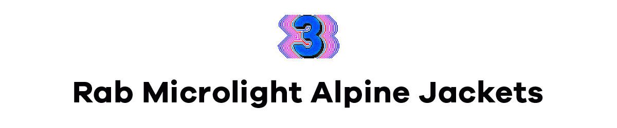 Rab Microlight Alpine Jackets