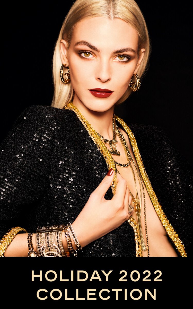Model image showing Holiday Makeup Collection