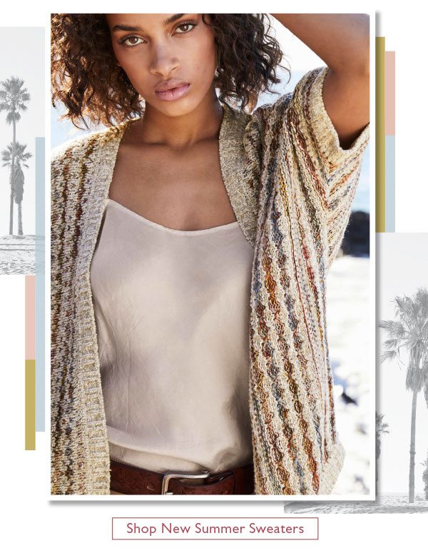 Shop New Summer Sweaters