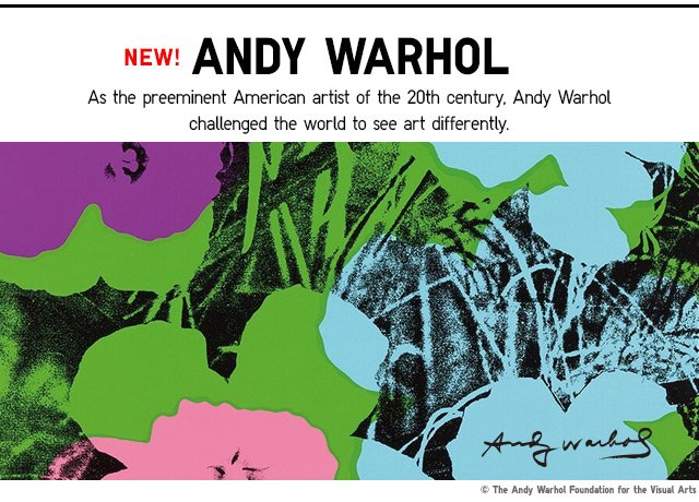 SILVER FACTORY COLLECTION - ANDY WARHOL