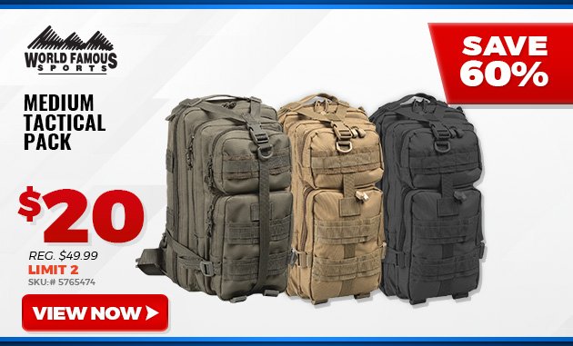 tactical backpack big 5