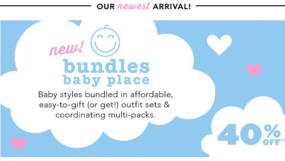 Baby Bundles 40% Off