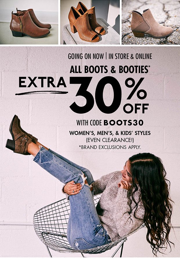 dsw ankle boots clearance