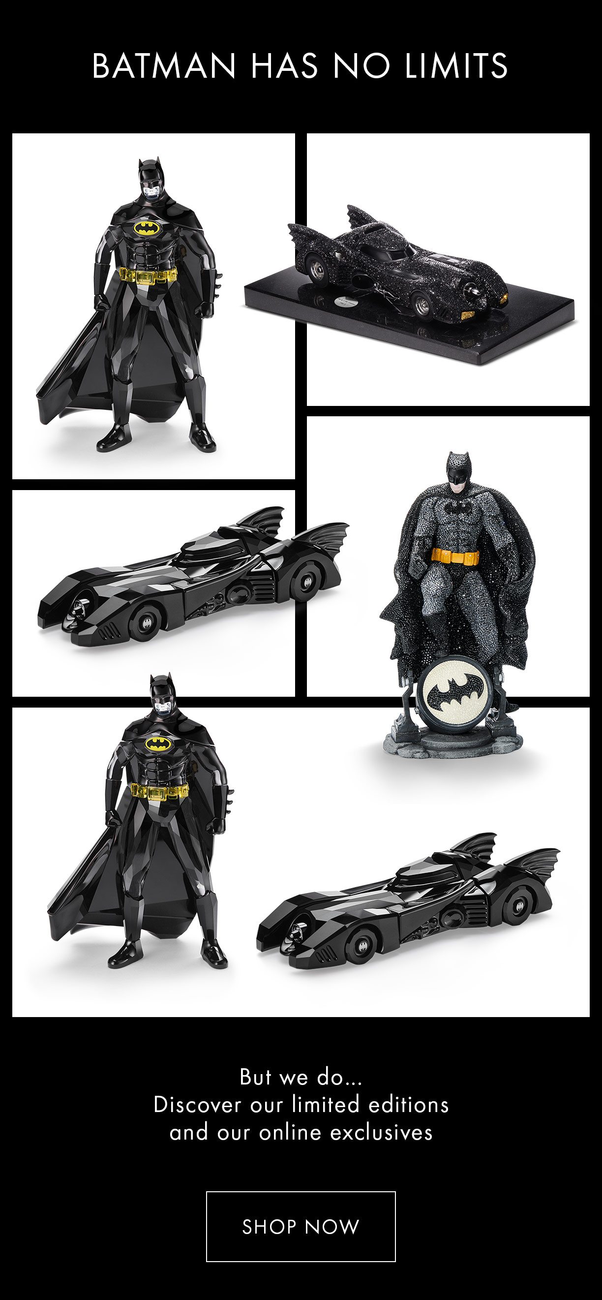 BATMAN HAS NO LIMITS