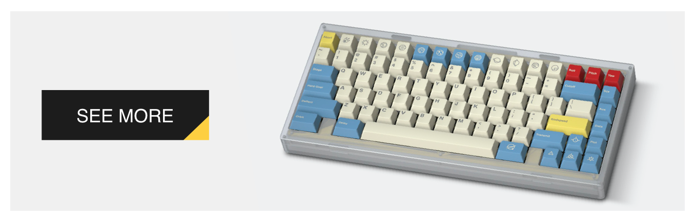 MiTo's Godspeed keycaps return Thursday in 2 beloved profiles