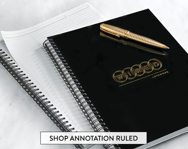 Wired Annotation Ruled Notebook