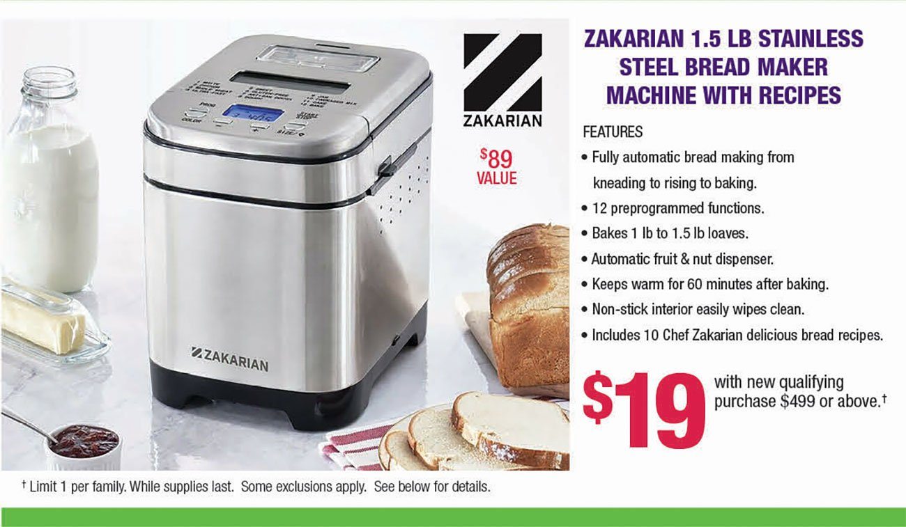 Zakarian-Bread-Maker-Premium