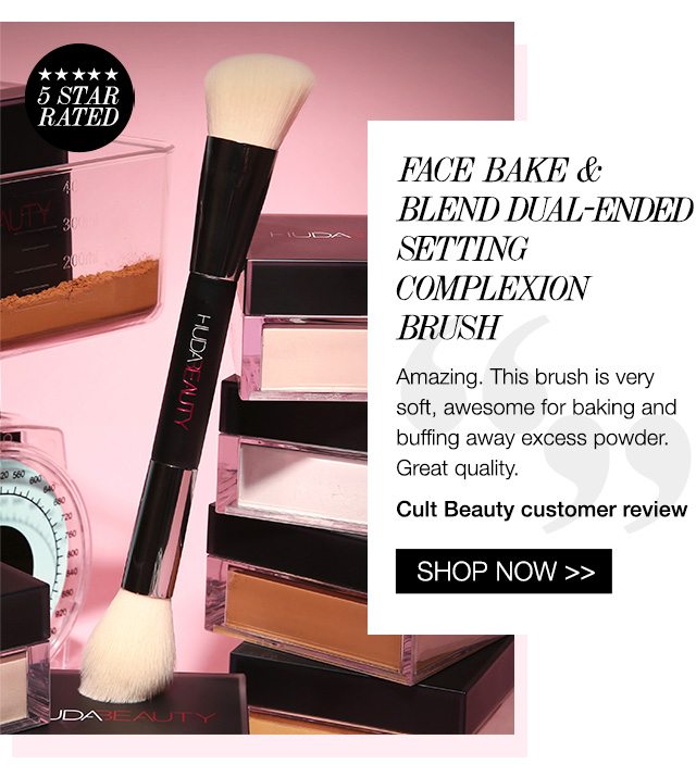 Face Bake & Blend Dual-Ended Setting Complexion Brush