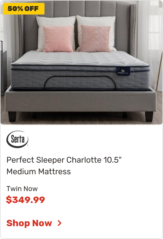 Perfect Sleeper Charlotte 10.5 inch Medium Mattress