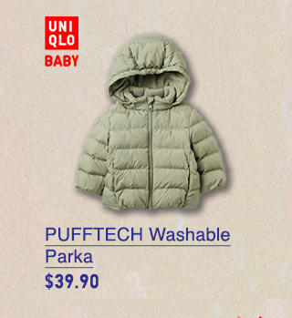 PDP4 - BABY PUFFTECH WASHABLE PARKA