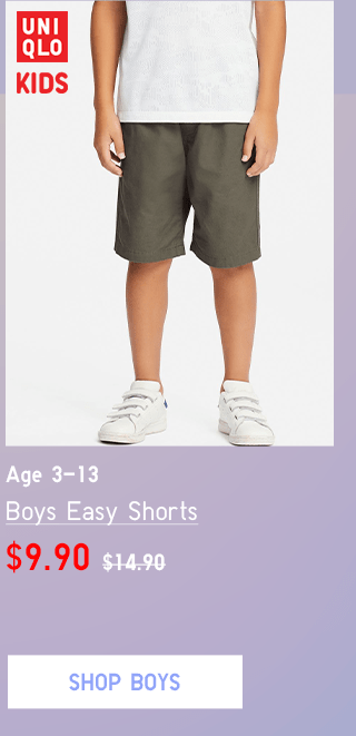 BODY20 - BOYS EASY SHORTS