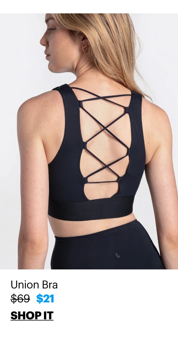 Union Bra - Black Beauty