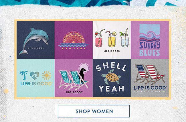 Free Beach Towel with a Purchase of $99 - Shop Women's Tees