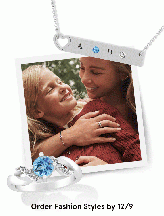 Order Personalized Fashion Styles by 12/9