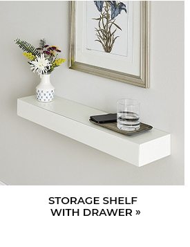 Storage Shelf with Drawer