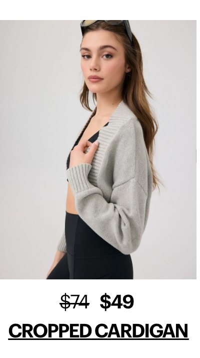 Cropped Cardigan