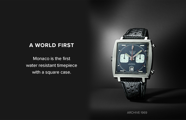 Celebrating the 50th anniversary of the TAG Heuer Monaco TAG