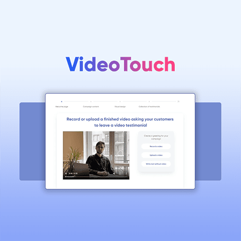 Lifetime access to VideoTouch