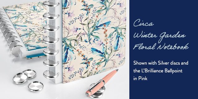 Circa Winter Garden Floral Notebook