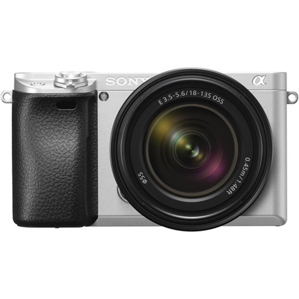 SONY ALPHA A6300 W/18-135MM LENS SILVER