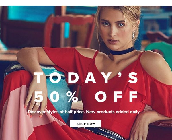 Today's 50% Off