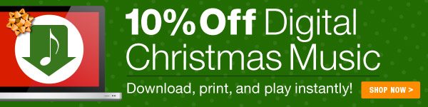 10% off Digital Christmas Music Sale - Shop Now >