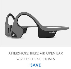 AfterShokz Trekz Air Open Ear Wireless Headphones