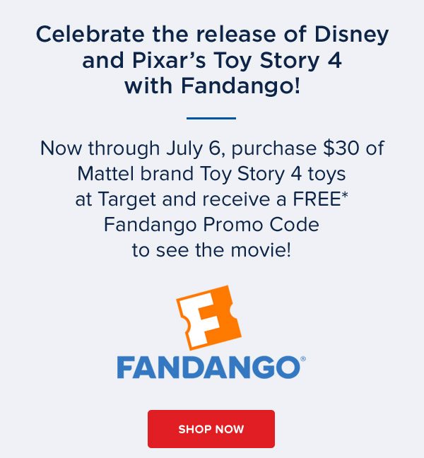 FANDANGO® SHOP NOW