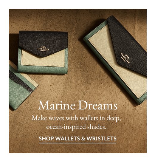 Marine Dreams | SHOP WALLETS & WRISTLETS