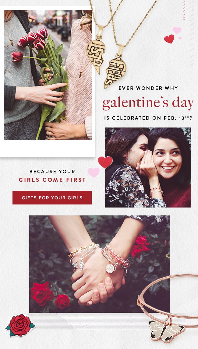 Get the best gifts for you and your girls to celebrate Galentine’s Day. 