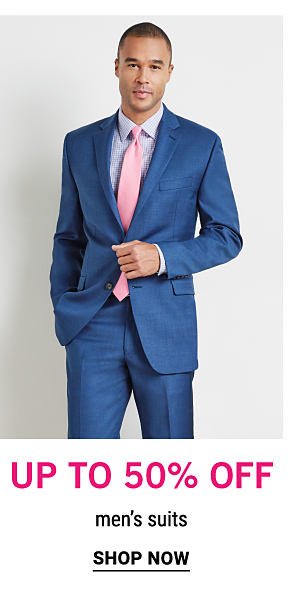 Uo to 50% off men's suits. Shop Now.