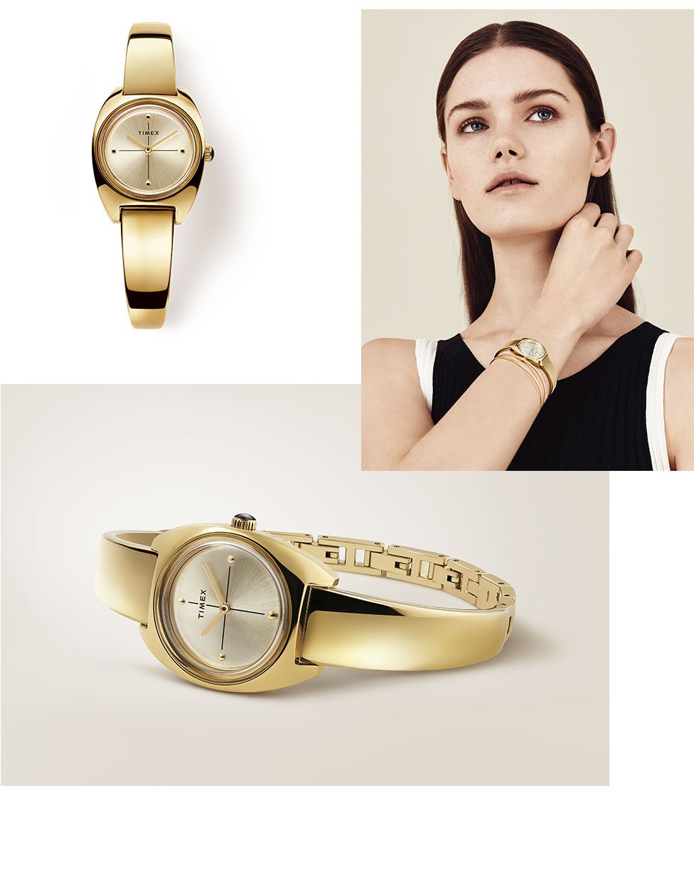 Milano Semi-Bangle 24mm Watch