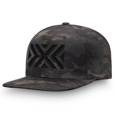 Fanatics Branded New York Excelsior Black Overwatch League Camo Flat Brim Snapback Hat