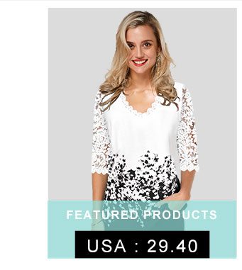 Lace Detail Floral Print Contrast Panel T Shirt 