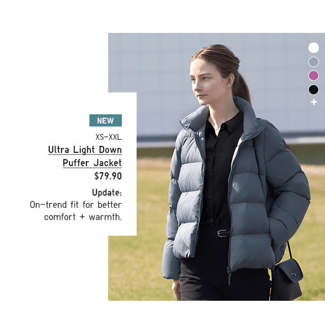 PHP1 - WOMEN ULTRA LIGHT DOWN PUFFER JACKET