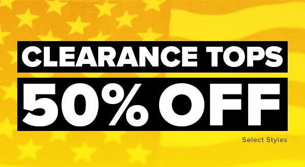 Shop Clearance Tops