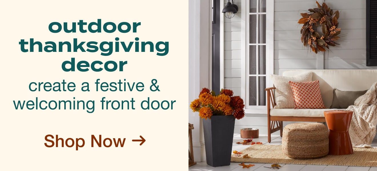 Outdoor Thanksgiving Decor