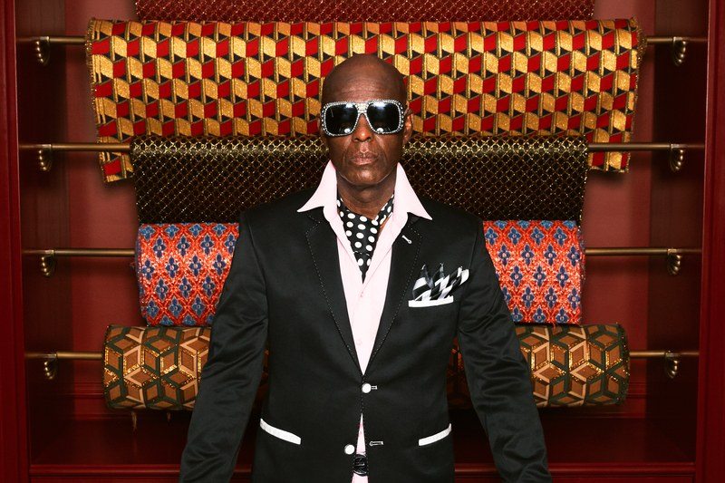 Dapper Dan faces the camera.